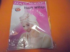 New Soft Hair Quick Drying Towel Wrap Assorted Orange Pink and Blue