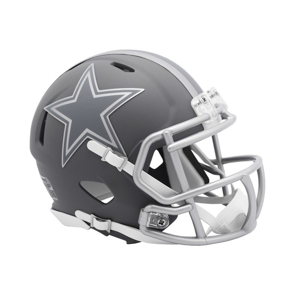 Nfl Dallas Cowboys Mini Helm Speed Slate Footballhelm 095855631370-image