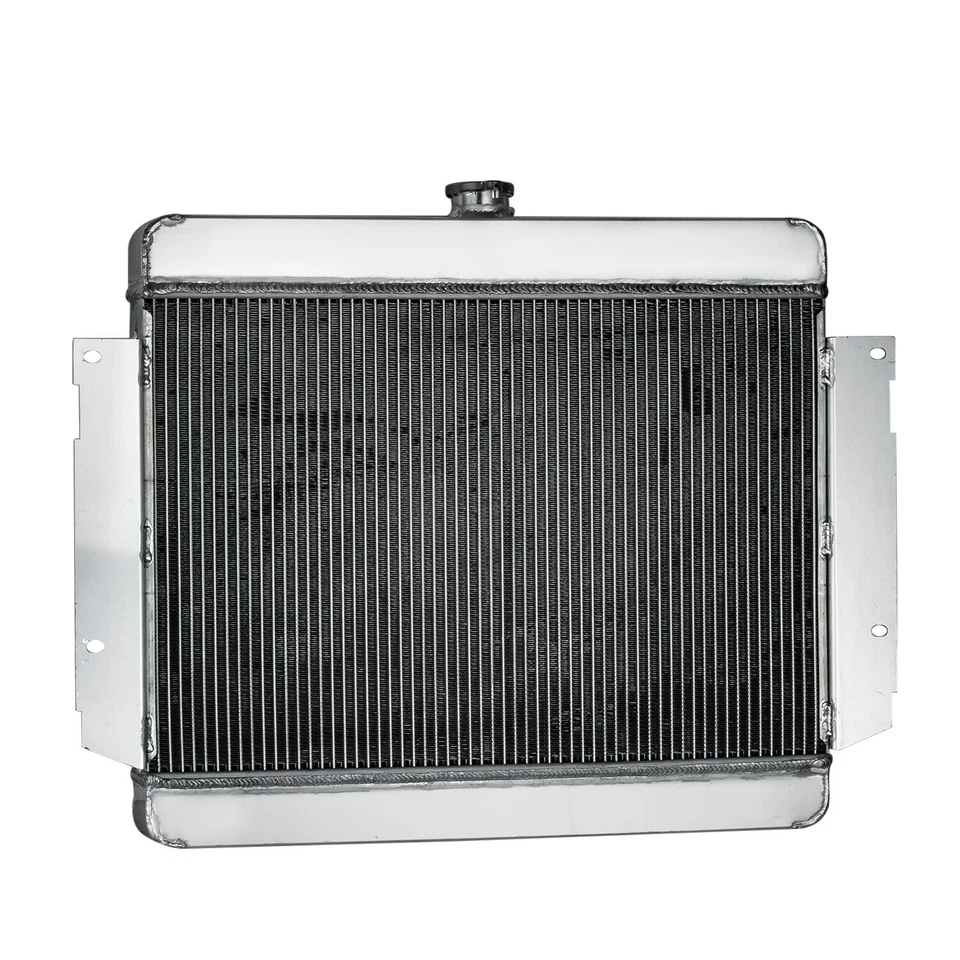 4-Core Radiator Fit 1969-70 Chevy Bel Air/ Impala/Caprice/ Brookwood Kingswood Foto 4 de 4