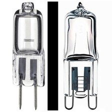5x Eveready Halogen Capsule Light Bulbs 10w/14w/20w/25w/33w/40w G4 G9 12v / 240v