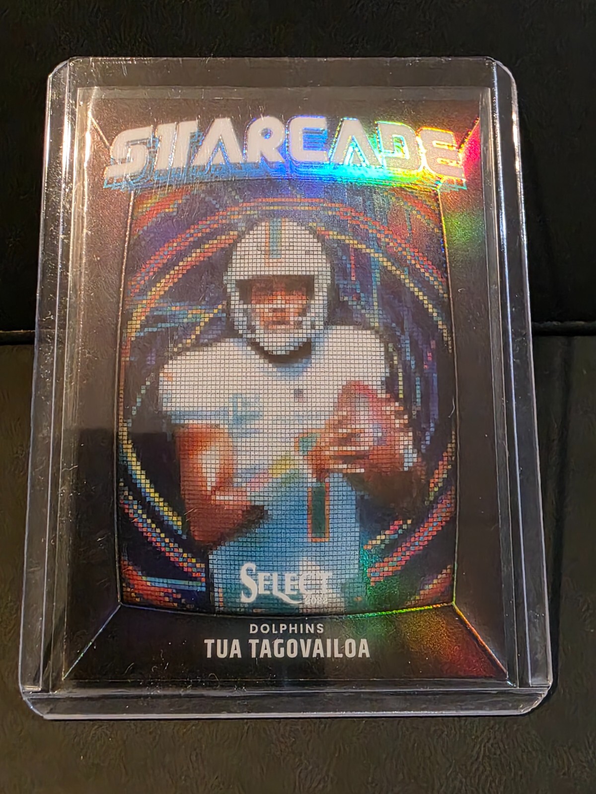 TUA TAGOVAILOA 2022 PANINI SELECT STARCADE PRIZM SP CASE HIT MIAMI DOLPHINS