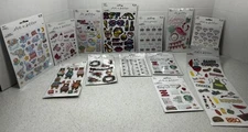 Lot of 13 The Paper Studio La Petites Dimensional & Flat Stickers Scrapbook NIP