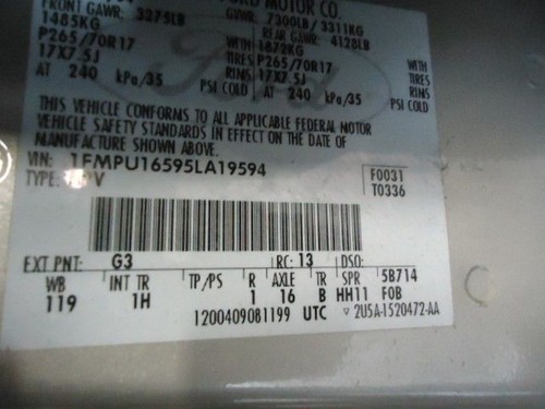 Transfer Case Motor Fits 03-06 EXPEDITION 662677 - Picture 9 of 12