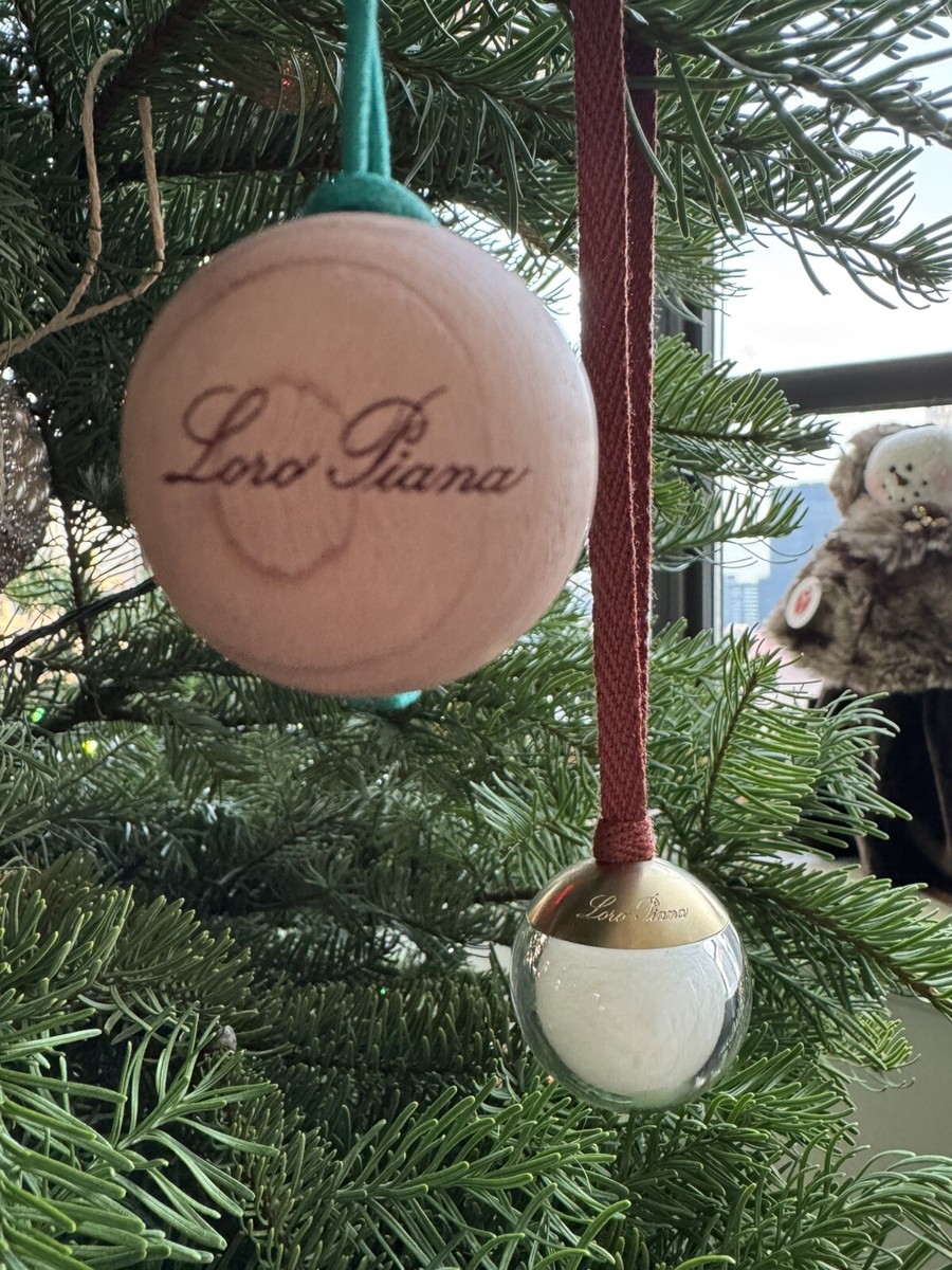 RARE - Loro Piana Holiday 2024 Limited Edition Gift Bag Charm