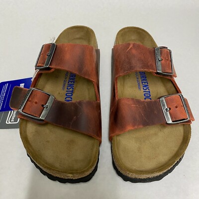 birkenstock arizona earth red