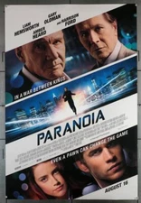 PARANOIA (2013) 29585  Movie Poster (27x40)  Rolled  Very Fine Condition  Amber 