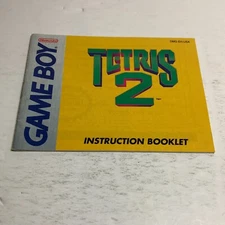 Tetris 2 Instruction Booklet ONLY! (Game Boy, GB) Original Gameboy Manual