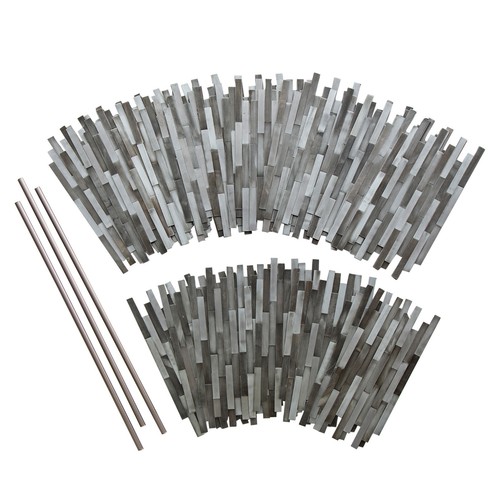 Mini pannelli metallici Aspect Distressed (kit da 15 piedi quadrati) - Foto 9 di 15