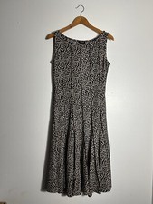 Forever 21 Womens Brown Beige A Line Dress Y2K Small