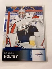 19-20 Braden Holtby #153 BLUE Washington Capitals Overtime Rookies