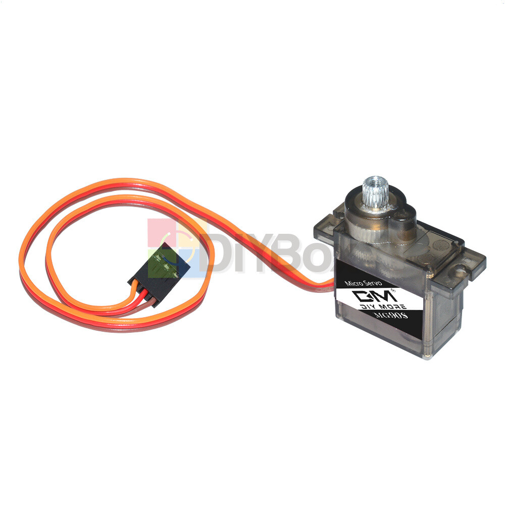Beffkkip 4PCS MG90S 9g Micro Servo Motor Metal Gear Martinique