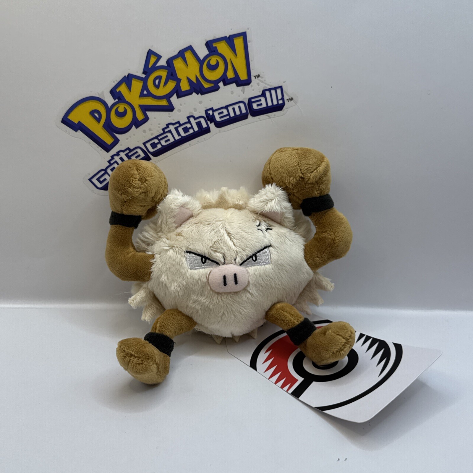 Pokemon Center Original Sentado Cuties Peluche Primeape 4 pulgadas Fight Pig Ape Kanto 57