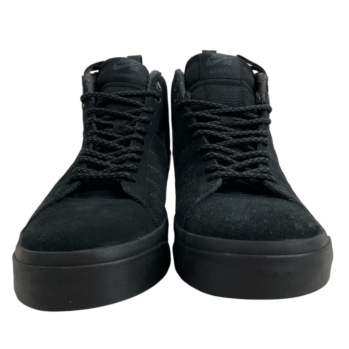 Nike Shoes Mens Sz 7.5 SB Zoom Blazer Mid Premium Triple Black