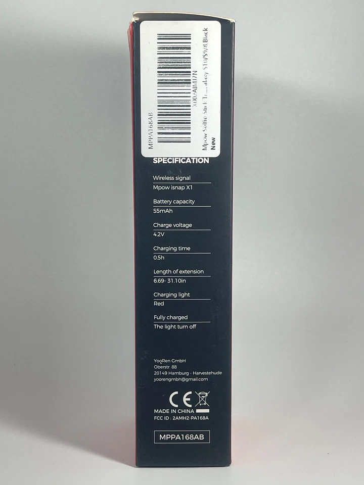 Mpow PA168A 3 in 1 Tripod Selfie Stick with Bluetooth Remote - Image 3 of 4