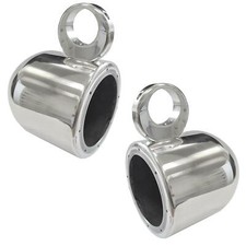 Galaxy Wakeboard Boat Tower Separate Marine Speaker Pods / Cans -  6.5in