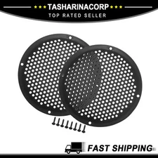 Universal Piece of 2 5" Speaker Grills Cover Speaker Subwoofer Guard Protector