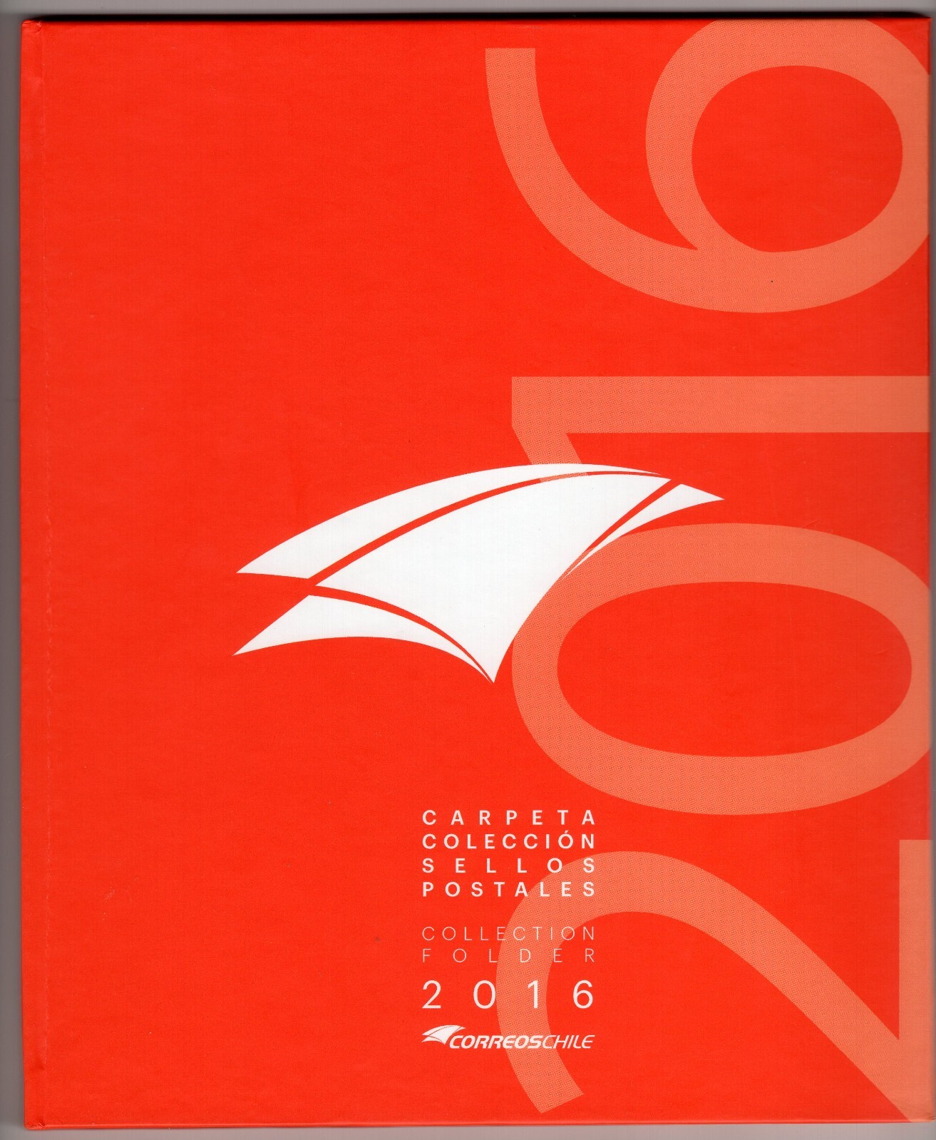 CHILE 2016 complete year MNH condition on oficial folder "hardback"