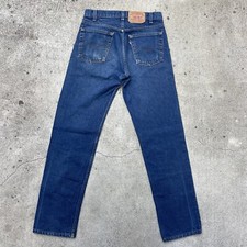 Vintage 80s Levi  s 505-0217 XX Denim Jeans Size 32x30 Red Tab USA Zip