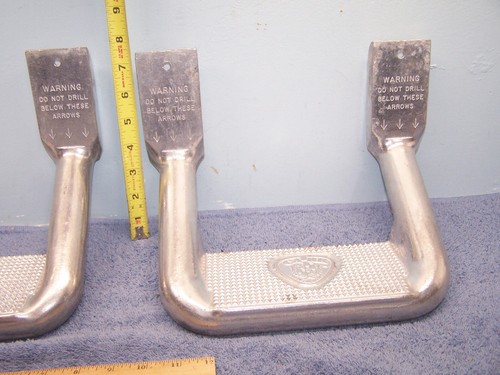 Vintage Pair of Carr Aluminum Steps Pickup 4x4 - Picture 13 of 13