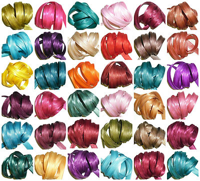TOP QUALITY 15MM WIDE BIAS BINDING ACETATE SATIN, CHOOSE COL & LENGTH, ART XWZ