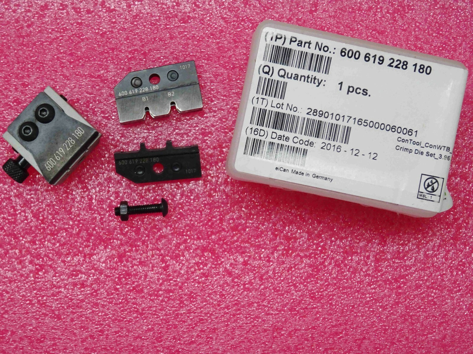 Sertissage précis avec la matrice WR-WTB Würth Elektronik 600619228180 acier