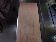 1PC CHERRY WOOD KILN DRIED BOARD LUMBER 24 1/8"X 11 1/2"X 13/16" 1059V WIDE FLAT