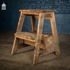 Workshop Steps Made From Reclaimed Materials