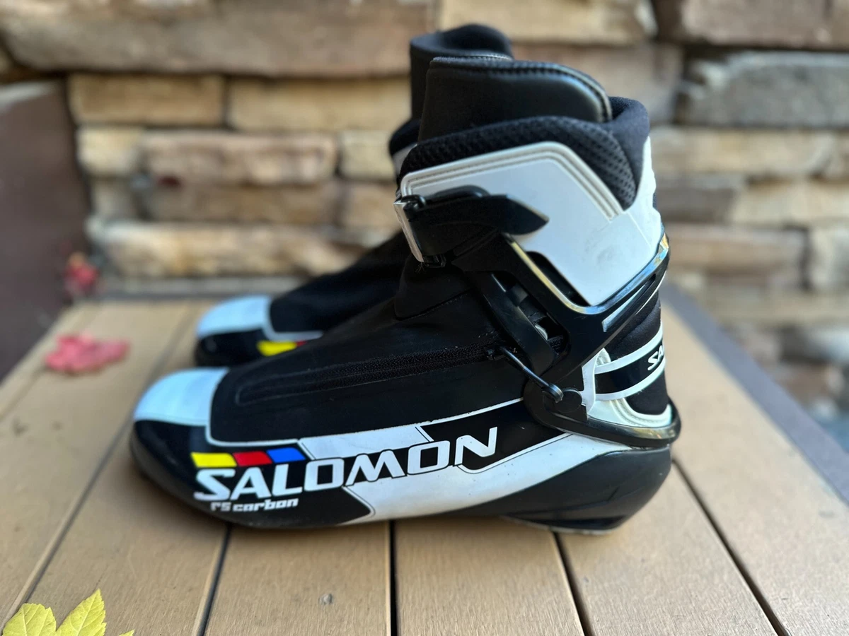 For Sale Salomon RS Carbon Skate Ski Boots Mountain Buzz, 41 OFF