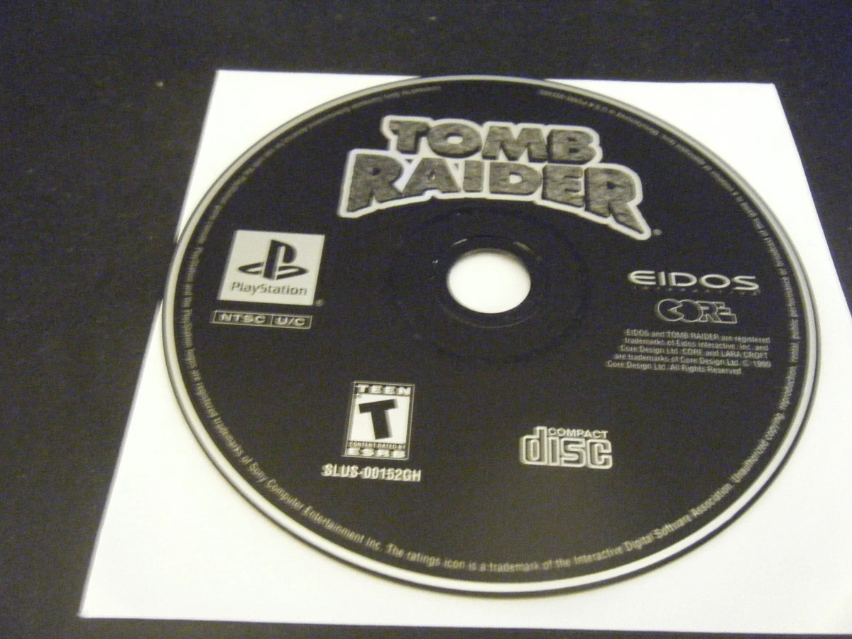 Tomb raider 2024 ps1 ebay