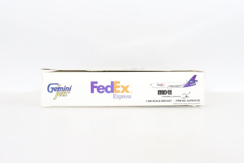 Gemini Jets GJFDX412C 1:400 Scale McDonnell Douglas 11 Fed Ex Express "N595FE" - Picture 2 of 8