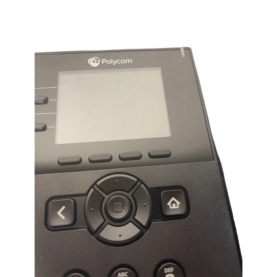Polycom VVX 250 4-Line VoIP Business Desk Phone Black - Image 4 of 4