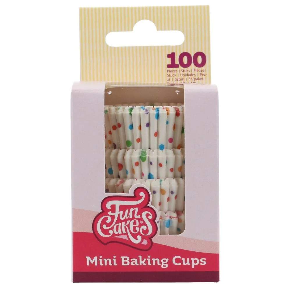 Confetti - Mini Baking Cups x 100