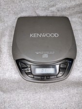 Kenwood Vintage Portable CD Player Only DPC-151 1995 Gray Tested Works Great