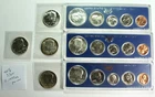 Seven 40% Silver Kennedy Half Dollars (including three mint sets) – Free US Ship