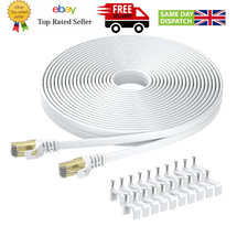 10 Metre Ethernet Cable RJ45 Cat8 40GBPS 2000MHZ Network Gold Super Fast LAN PC