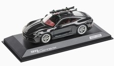 Dealer Model 1/43 Porsche 911 992.2 Carrera Resin Model Black Limited 2000pcs