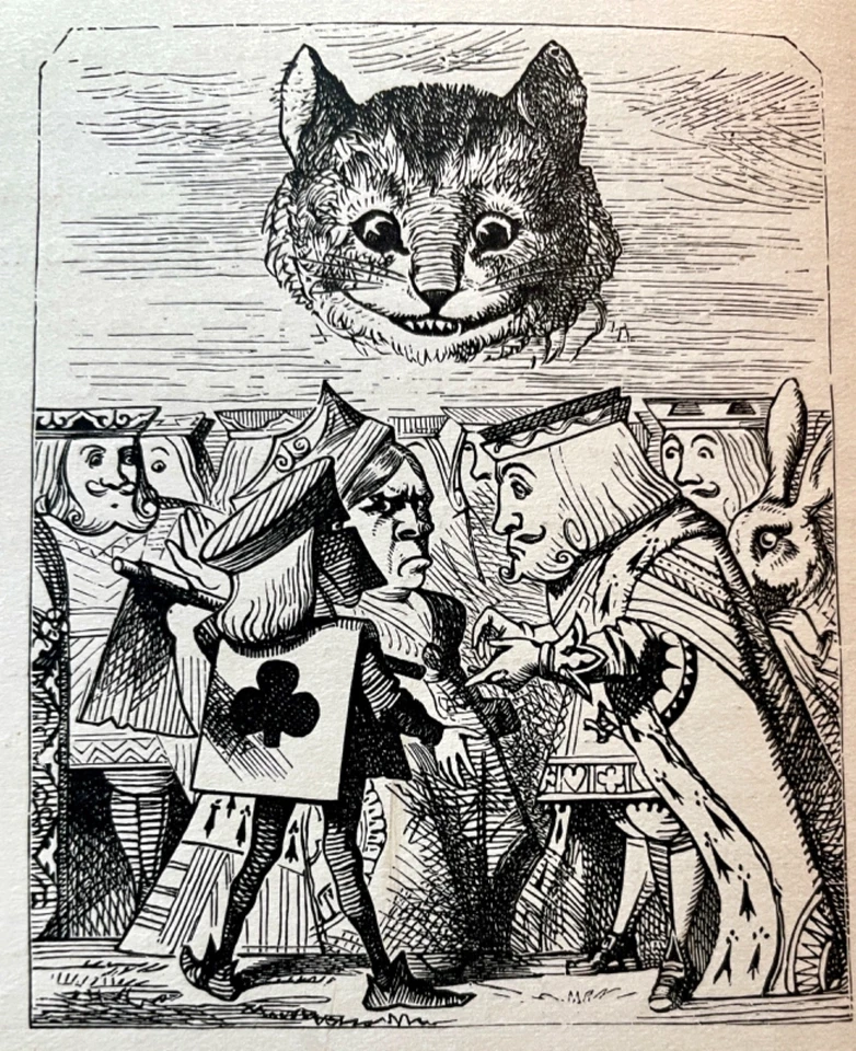 Alice’s Adventures in Wonderland~Lewis Carroll~1893 MacMillan Red Cloth Edition Foto 2 de 4