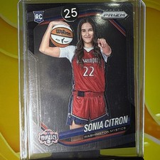 2025 Panini Prizm WNBA Sonia Citron #148 Variation Washington Mystics Rookie RC