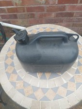 USED CarPlan Plastic Black Fuel Can for Diesel  5L