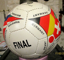 LEDER BALL Fussballweltmeisterschaft 2014 Brasilien sieh Fotos der Ball hat Luft