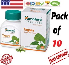 10X TAGARA Himalaya 60 Tabs Each With Long Expiry  Free Shipping