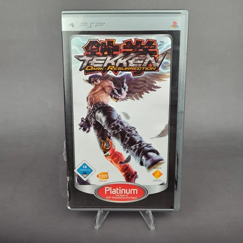 PSP Tekken Dark Resurrection (Sony Playstation Portable) Platinum CIB - Tested