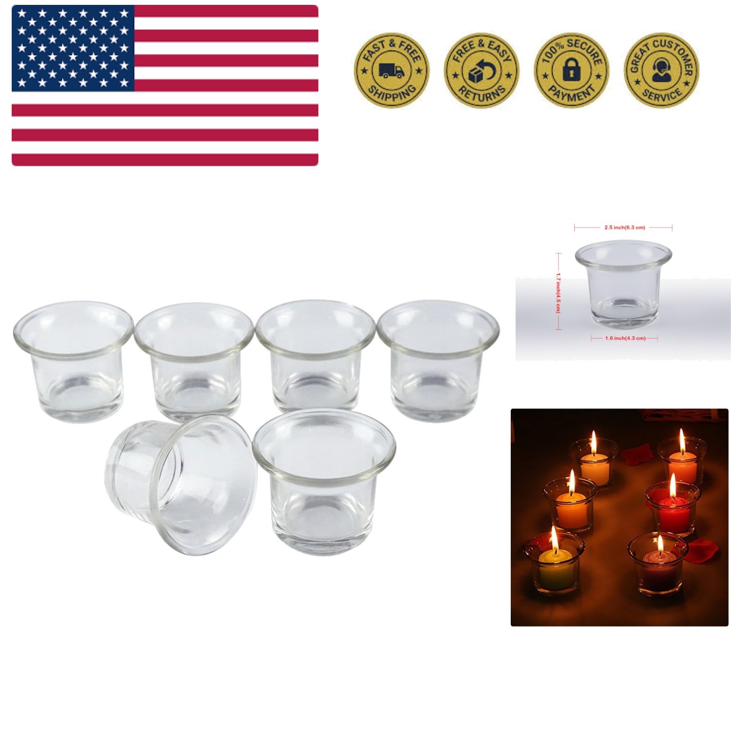 S Tealight Votive Cups For Wedding...