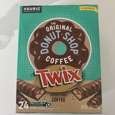 The Original Donut Shop Twix Flavored Coffee 24 K Cups Keurig Best By Dec 2025