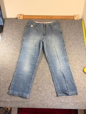 Vintage Ecko Unltd Baggy Jeans Size 36x30 Skater JNCO Y2K Embroidered Wide Leg