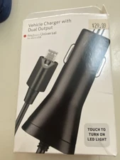 Verizon Vehicle Charger With Dual Output Universal