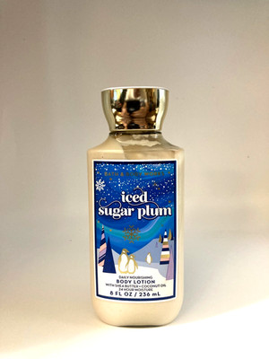 Bath and Body Works Iced Sugar Plum Body Lotion 8 fl oz /236mL * NEW *