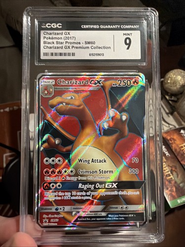 Charizard-GX graded CGC 9 for sale on eBay