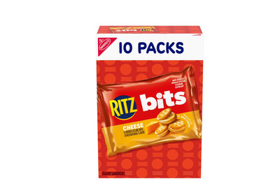 RITZ Bits Cheese Sandwich Crackers, Snack Packs for Kids & Adults, Lunch Snacks