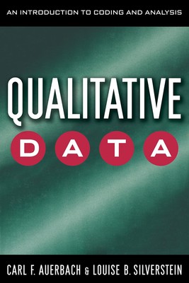 Qualitative Data: An Introduction to Coding and Analysis (Qualitative Studie...